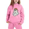 Kids Hoodie with Halloween Print - Long Sleeve Pullover Sweatshirt for Boys and Girls