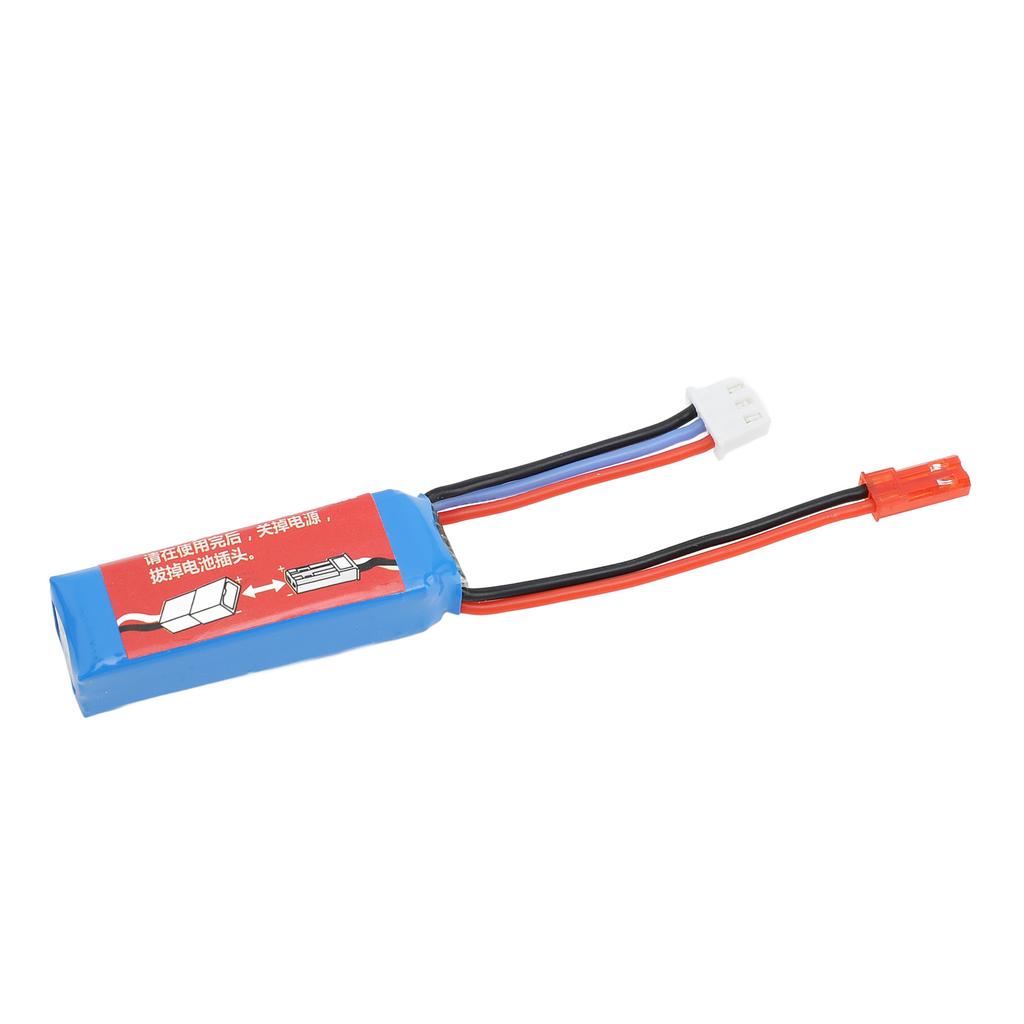 RC Car Lithium Battery 7.4V 400mAh 20C RC Car Li Ion Battery for WLtoys 1/28 RC Car K969 K989 284161 284131 284010