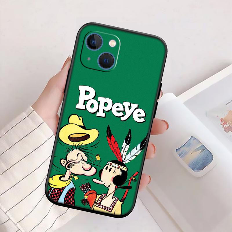 

RP53 P-Popeyes New High-End Shell Phone Case for OPPO A3 Pro A72 A74 A76 A77 A77S A78 A79 A94 A95 A18 A40M A58 OPPO A77S