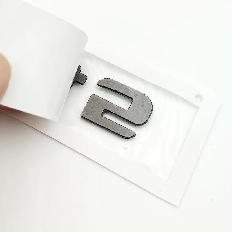 ABBN1 3D ABS Chrome Glossy Black A 45 Logo A45 Emblem Letters Auto Sticker Nameplate Car Trunk Badge For A45 Accessories