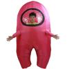 Costume gonfiabile da astronauta Among Us Lupo Mannaro per Feste e Role-Playing