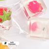 1pc Random Slow Rebound Ice Cube Squeeze Toy with Fruits Mochi Squish Foam Toy  Student