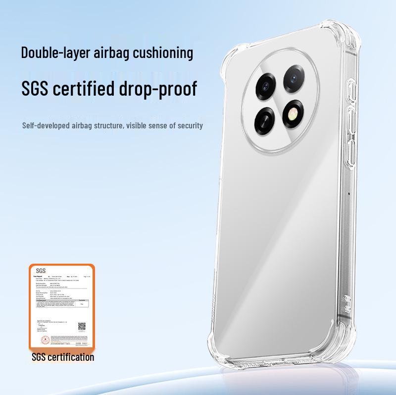 OPPO K13s Airbag Anti-Drop Transparent Phone Case - Stylish Full-Coverage TPU