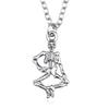 Men Creative Unique Skull Shape Necklace Fashion Personality Pendant Necklace