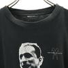 T-shirt z krótkim rękawem czarny Męski Używany