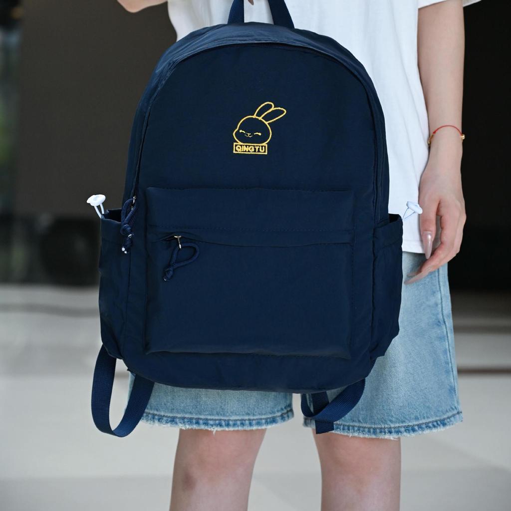 Schoolbag Korean version fashion college style backpack women's travel bag leisure bag trend high school student schoolbag backpack
