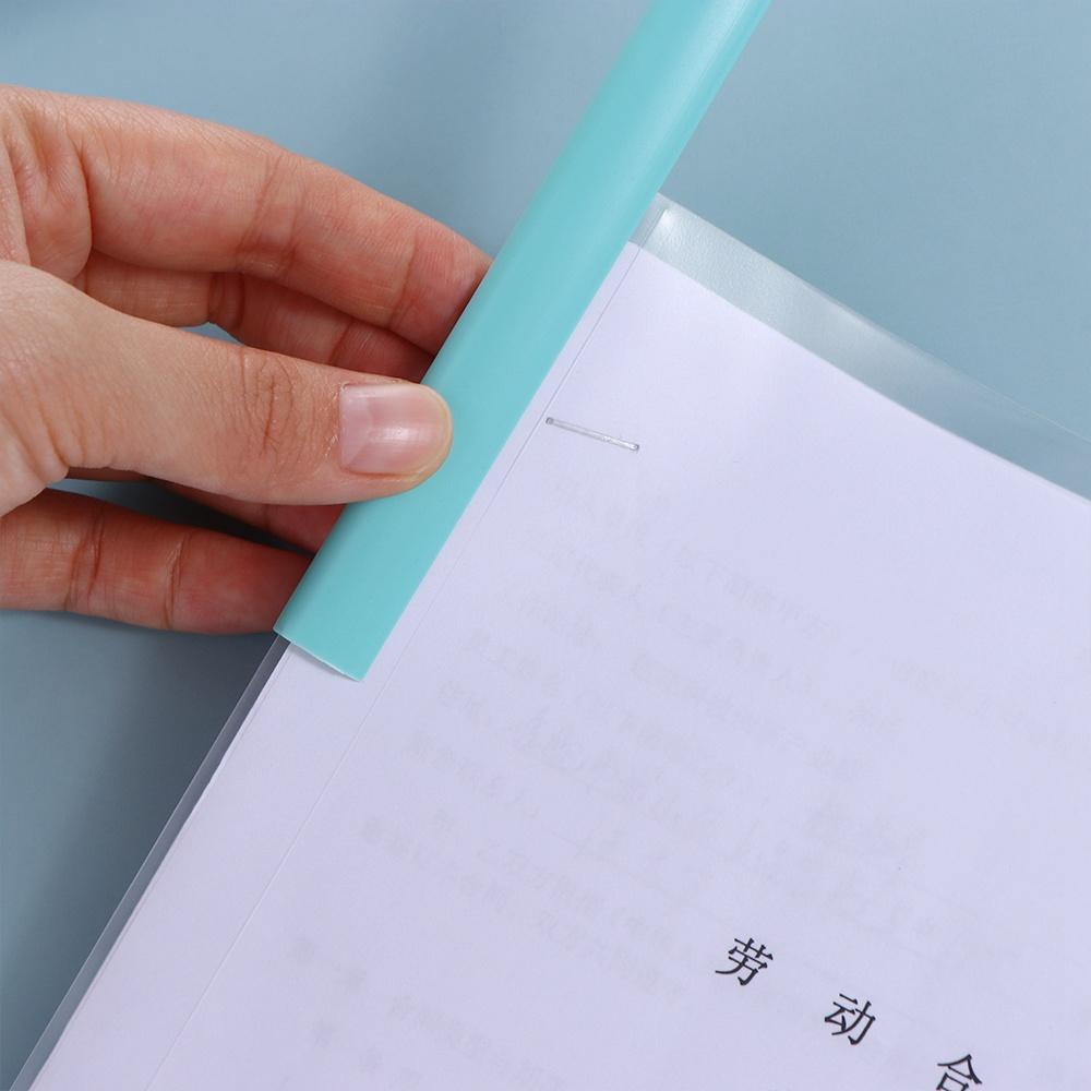 10pcs/set Note Organizer Macaron Paper Folder Hand Account Document Folder  Stationary