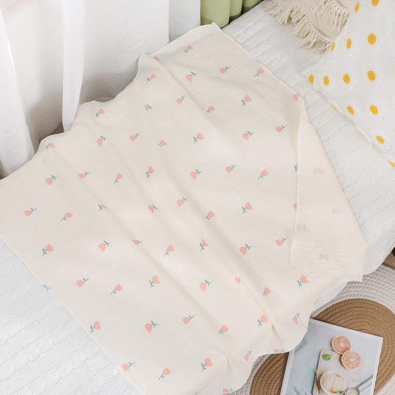 

Двухслойная пеленка для новорожденных из хлопка Four Seasons 80x80 cm