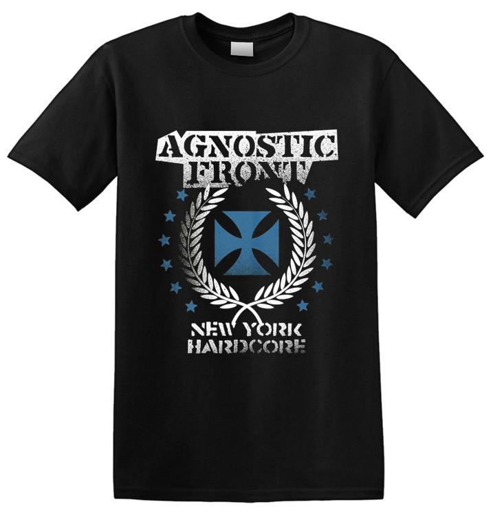 AGNOSTIC FRONT - Blue Iron Cross T-Shirt S