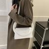 Neuankunft Mode Straßenstil PU-Leder Kleine Quadratische Tasche mit Rundem Ring Design für Damen