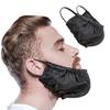 Men Beard Bonnet Breathable Adjustable Soft Sleeping Beard Cap Apron Bedtime Guard Facial Hair Cover Bandana Bib Husband Father Gift