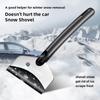 2026 Hot Sticker Car Snow Brush Cleaning Shovel Glass Ice Scrapers Tool Accessories For Alfa Romeo 156 159 147 4C 8C 166 Giulia