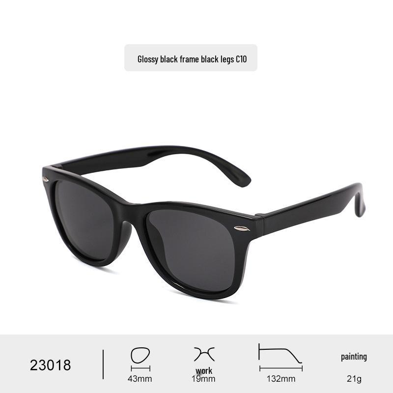Children's Polarized Silicone Sunglasses with UV Protection - Comfortable Sun Protection for Boys and Girls