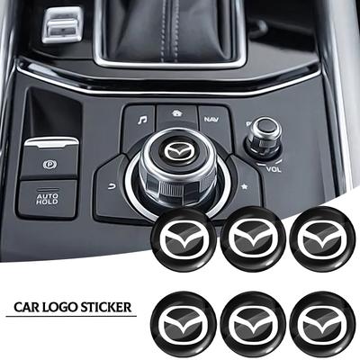 Car Lock Keyhole Stickers Door Lock Protect Car 3D Stickers For Mazda 3 6 CX5 2 CX3 CX9 MX5 RX8 Axela Demio MS CX5 2 Axela Demio Atenza MS GJI BK MP