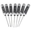 7pcs HSS Hexagonal Key Screwdrivers Tools 0.9-3.0mm For RC Model Hexagonal Screwdriver