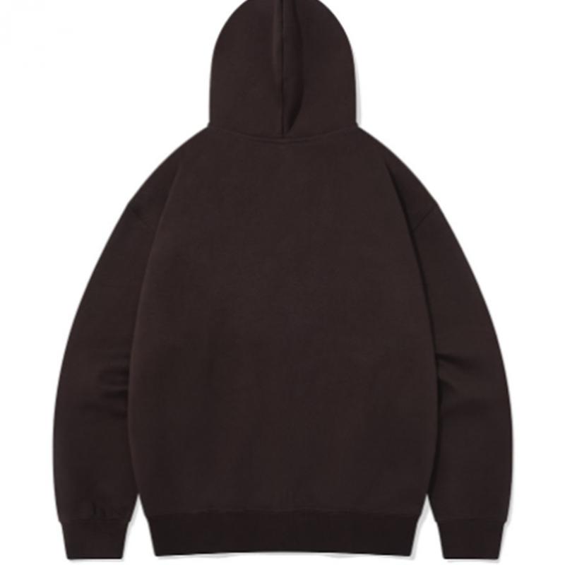 Covernot Arch Logo Brushed Hoodie Zip Up B1 Co2403hz03 Hg Cl
