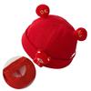 2023 Cute Hat Soft Baby Bonnet Cap Red Themed Hat Warm Hat Beanie Cap for Baby Toddler Newborn Kid Child Breathable Hat