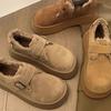 Thick-soled Fleece Women's 2 Winter New Short Tube Fleece Thickened Warm and Non-slip Cotton Shoes