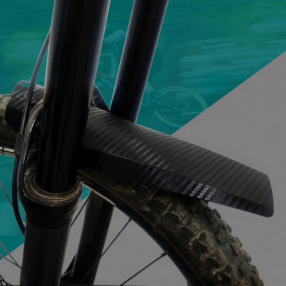 Black Bicycle Mudguard Set Lightweight Bike Mudguards Bicycle Mudguards  Bicycle Maintenance
