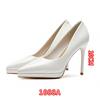 Korean Style Patent Leather Stiletto Heels - Sexy, Pointed Toe, Women's Fairy Style Shoes