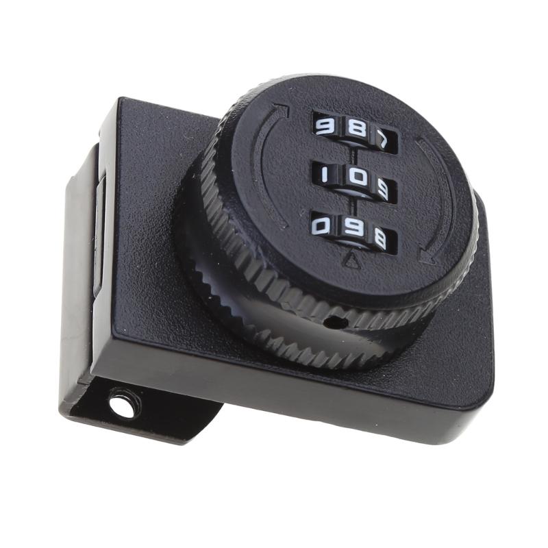 3Digit Combination Cabinet Lock Mechanical Password Lock for Drawer, Cabinet