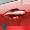 Auto Außentürgriff Verkleidung für Peugeot 2008 2014-2018 208 2015-2019 208 GTI 2014 Edelstahl Aufkleber Abdeckung Dekoration Zubehör