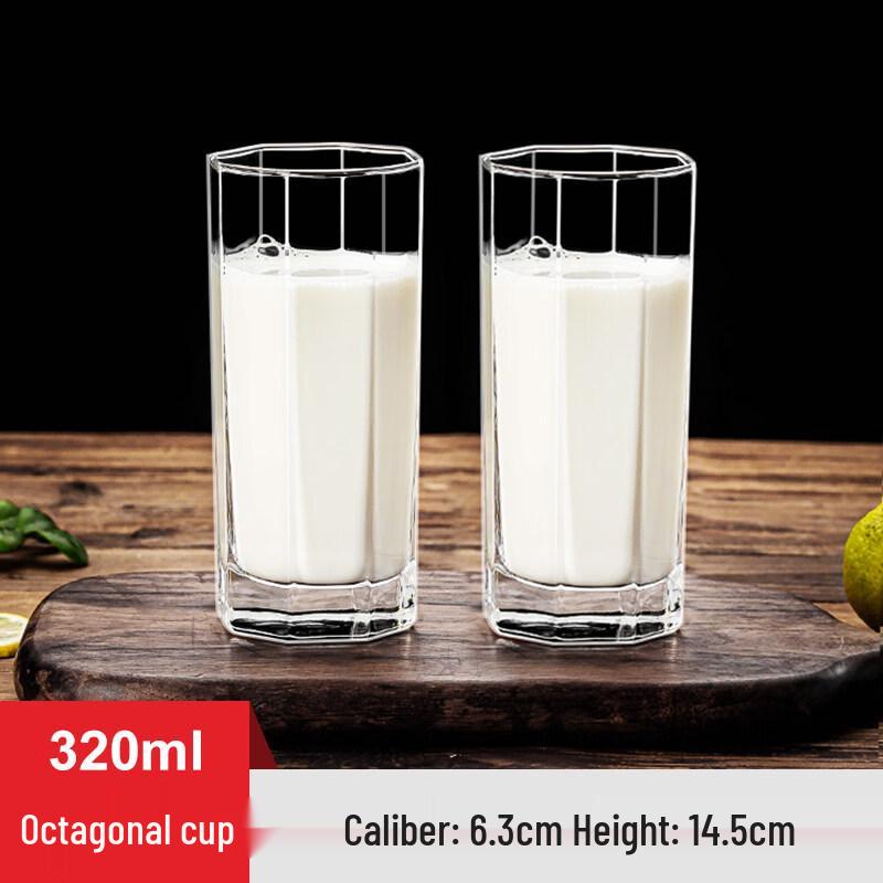 ZISIZ Handmade Household Glass Cup