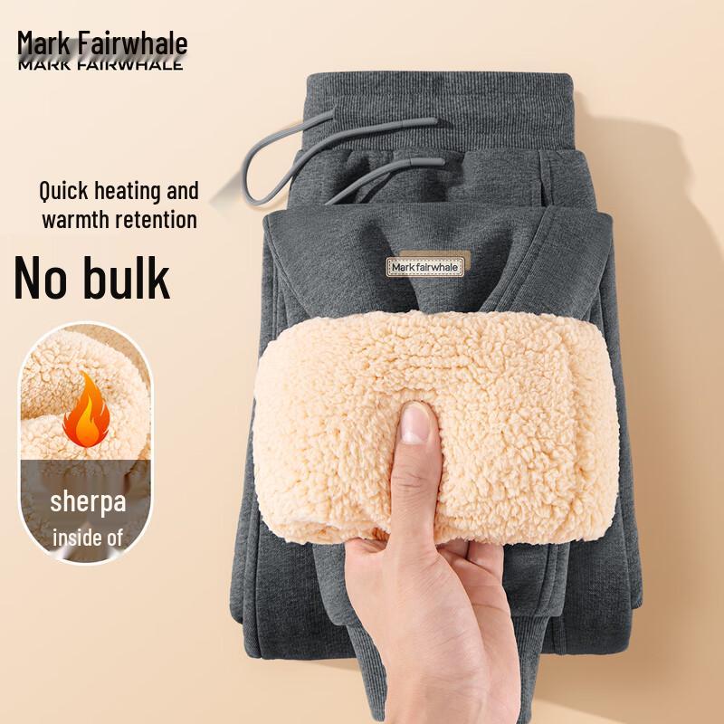 Mark Fairwhale Men's Fleece-Lined Casual Jogger Pants