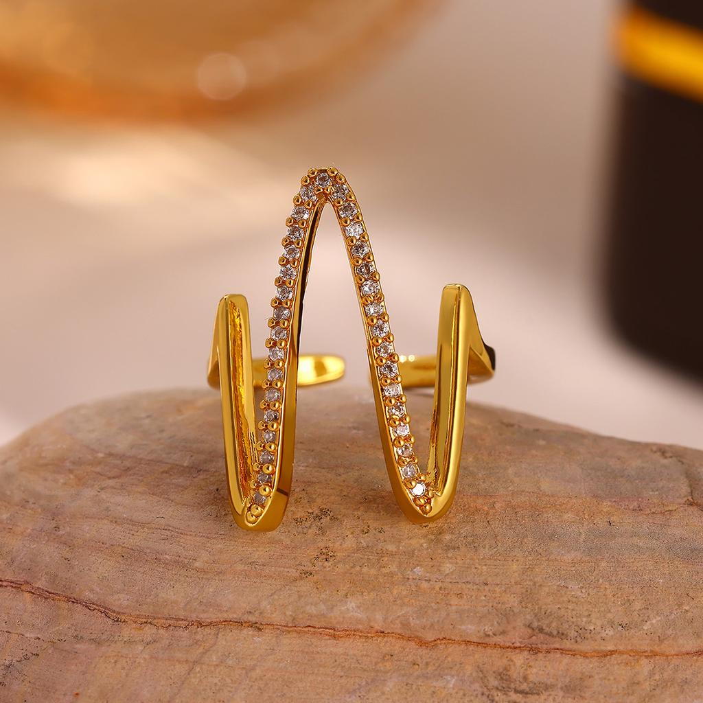 Retro Big Sun Flower Gold Color Ring For Women Stainless Steel Exaggerated Punk Anillos Open Adjustable Rings Waterproof Jewelry