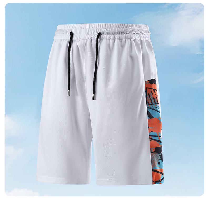 2026 Plus Size Men's Summer Sleeveless T-shirt & Shorts Two-Piece Set