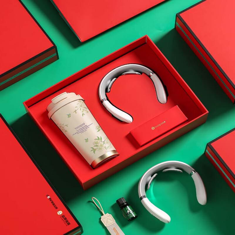 Bao Brand Insulated Coffee Cup & Neck Massager Health Set