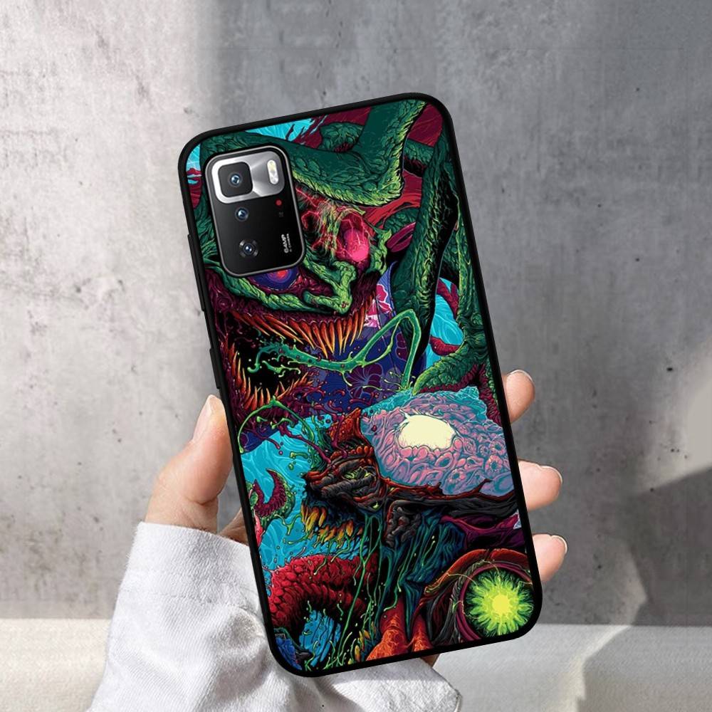 

Game Hyper Beast CSGO Phone Case For Redmi Note 4 X 5 A 6 7 8 T 9 9S 10 11 11S 11Epro Poco M3 Pro Redmi Note10t 5G