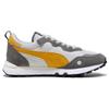 Puma Rider FV Retro Rewind Unisex Cool Dark Grey Amber White Lifestyle Sneakers 390168-08
