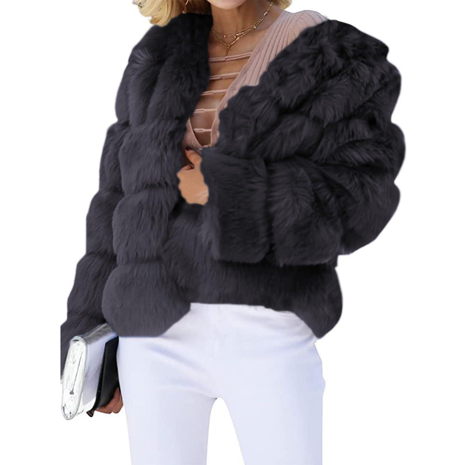 

Женская мода и зима повседневная свободная теплая однотонная куртка XXXL