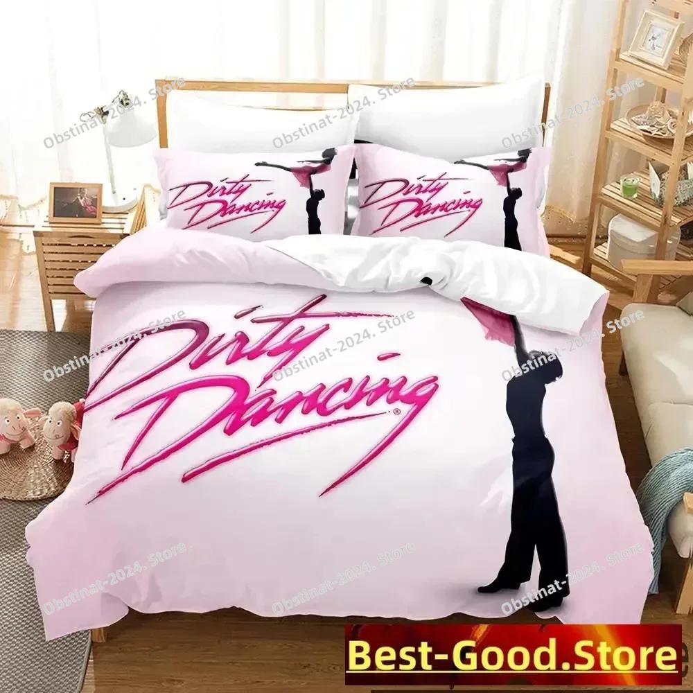 3D Print Dirty Dancing Beding Set Young Boys Young Girls Twin Quen King-Sized Dimensionsd Dimensions Soft Duvet Cover Pilowcase Bed boys Adult People