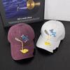 Bottle opener letter baseball cap, men's sun hat, women's cartoon embroidered sun hat, baseball cap