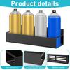 Spray Paint Organizer Lube Can Storage Rack Magnetic Shelf Steel Aerosol Spray Can Rack Organizer Aerosol Spray Bottle Holder