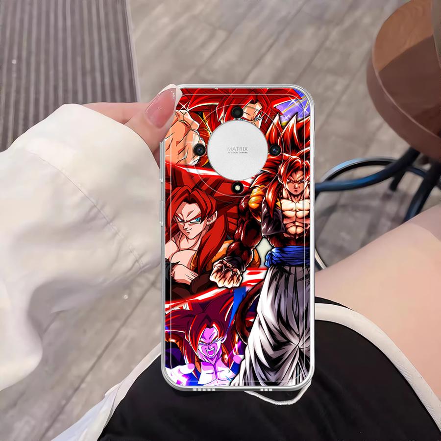 D-Dragons Ball Anime Case for Honor X7b X8a X8b 90 Lite X9a X9b X8 Soft Phone Cover