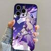 C-Castorice Cute Anime Girl Phone Case For iPhone 16 15 14 13 12 11 PRO MAX PLUS Mini TPU Soft To Skin-friendly Case