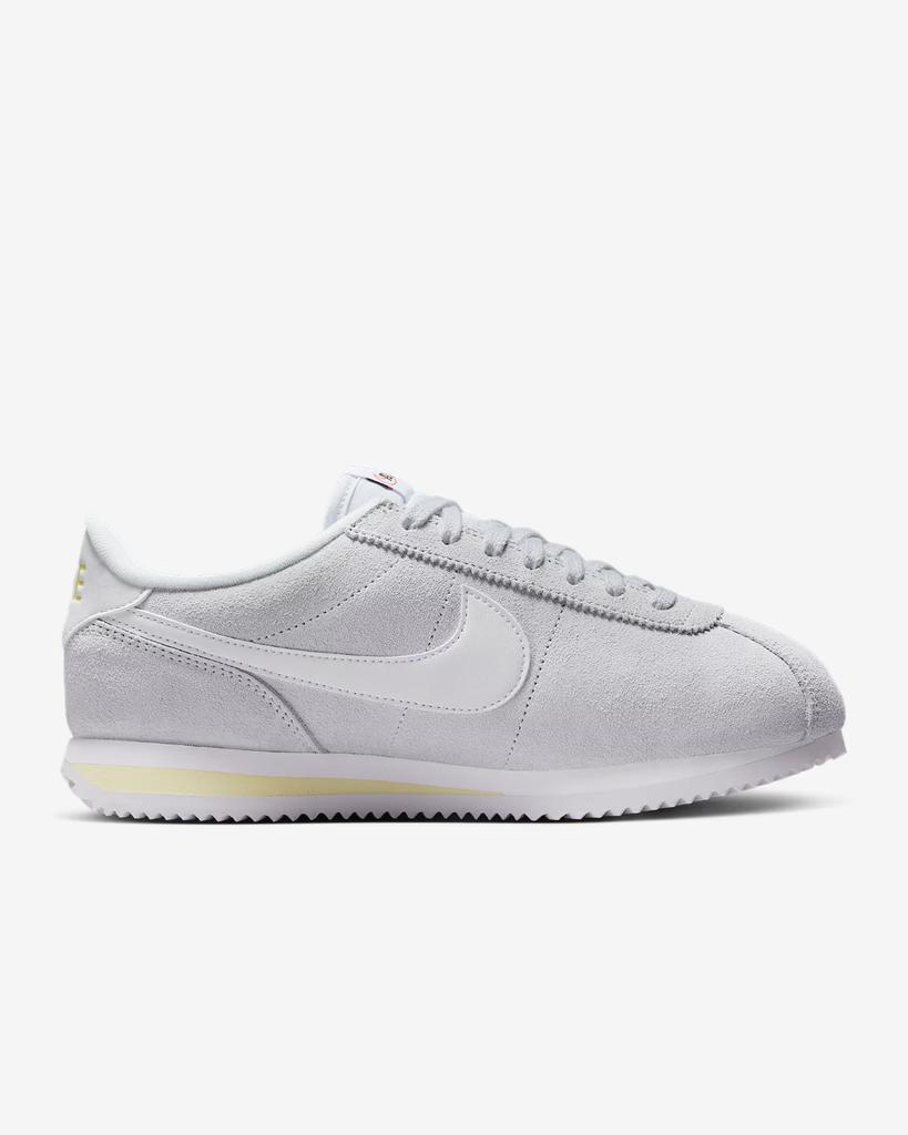 IB1857-001 Nike Cortez Football Grey Alabaster Black White (Women's)