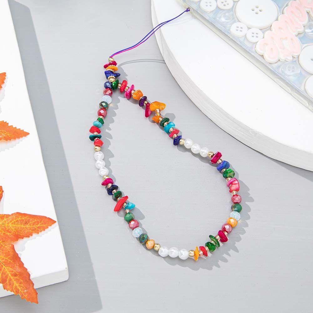 Mobile Phone Accessories Cell Phone Lanyard Mobile Phone Lanyard Mobile Phone Strap Beads Chain