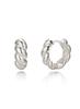 Paigeflynn [Silver 925] Grand Twist Earrings