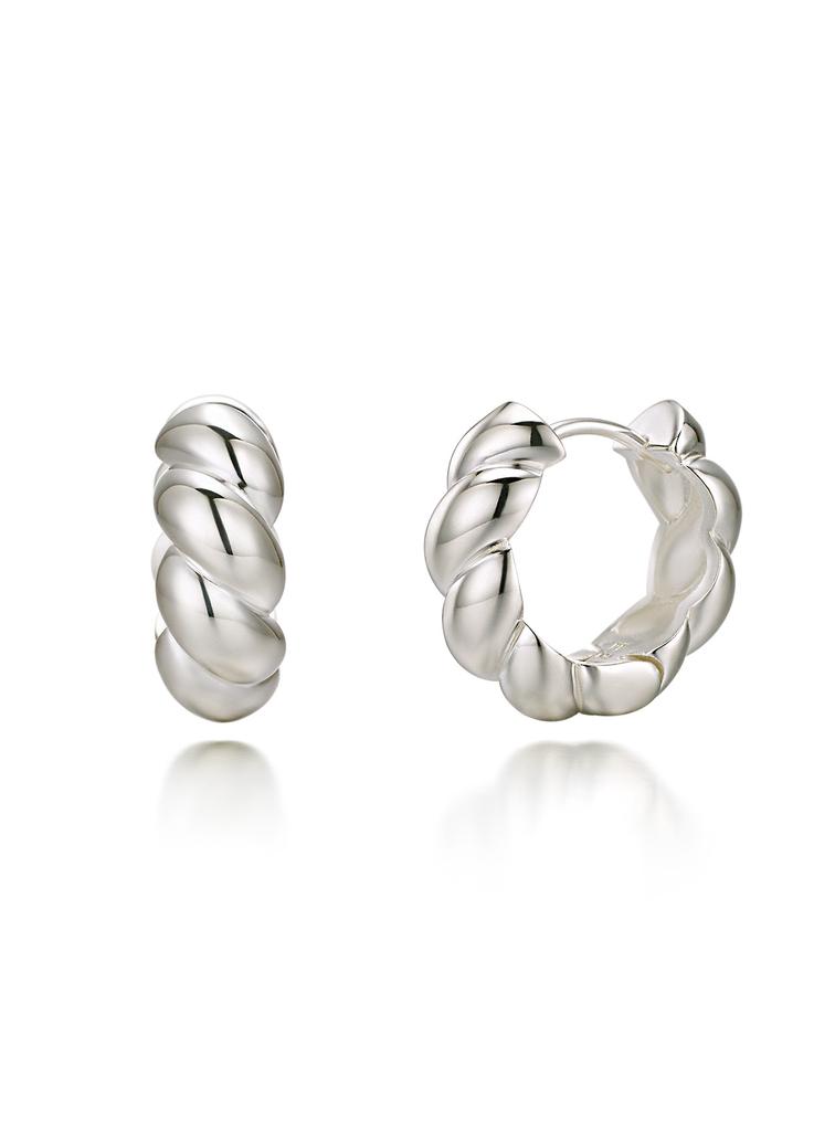 Paigeflynn [Silver 925] Grand Twist Earrings