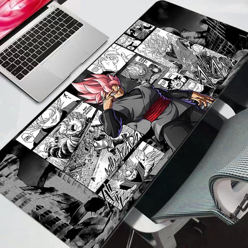Big Mouse pad Dragon Ball DBZ Computer Speed type carpet mat for esports players Laptop Keyboard New Mousepad Desk Mat