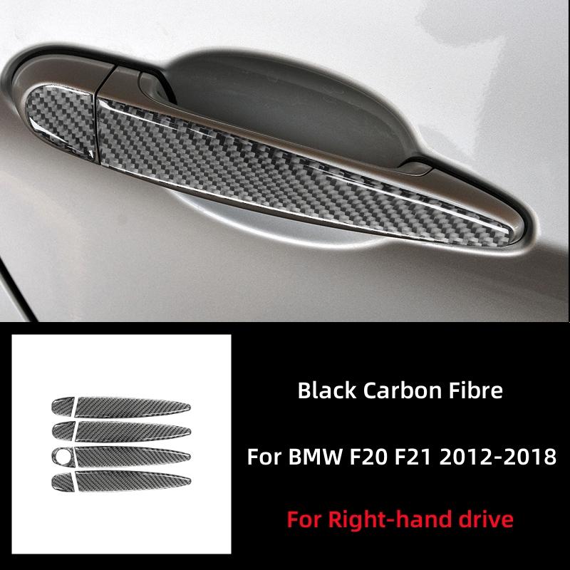 

Carbon Fiber for BMW 1 Series F20 F21 2012-2018 External Accessories Car Door Handle Cover Trim Decoration Stickers Anti Scratch