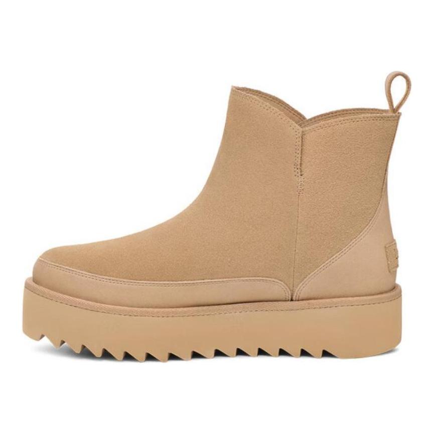 UGG Thermal Height Increasing Short Snow Boots Women's Yellow Sneakers 1166731-MDSD