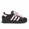 adidas Originals SUPERSTAR Skateboard Shoes Women's Low Top Black Pink EG4959(Team598-)