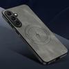 Shell Shockproof Leather Phone Soft Bumper Case For Samsung S25 Edge Magnetic For Magsafe Protective Back Cover For Galaxy A06 A56 A36 A54 Shell