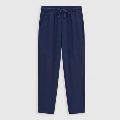 Men's Thin Breathable Ice Silk Casual Pants Large Straight Tube Loose Elastic Speed Drying Sports Elastic Waist Pants