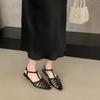 Fashion Women's Flat Sandals Fashion Summer Genuine Leather Casual Sexy Round Toe Party Daily Dress Up Sandals